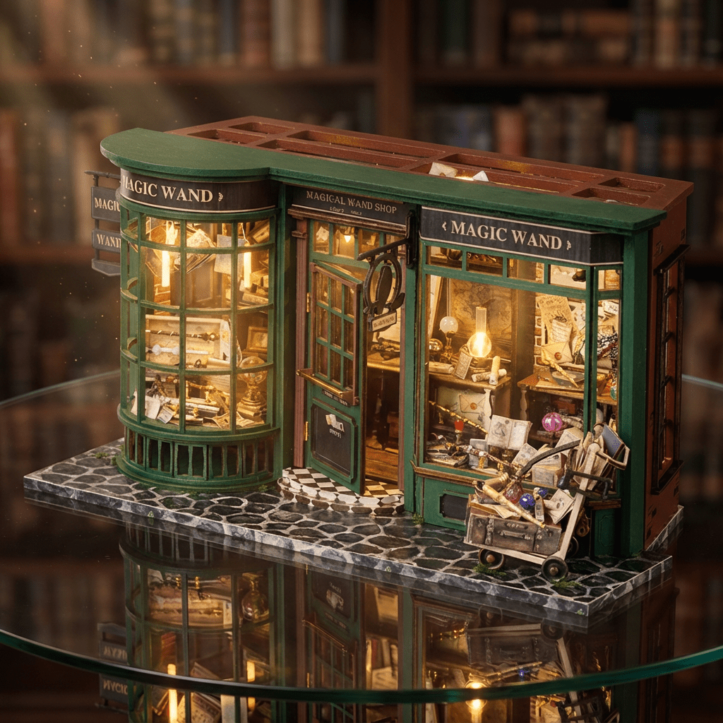 The Secret Wandshop - OwlsNook