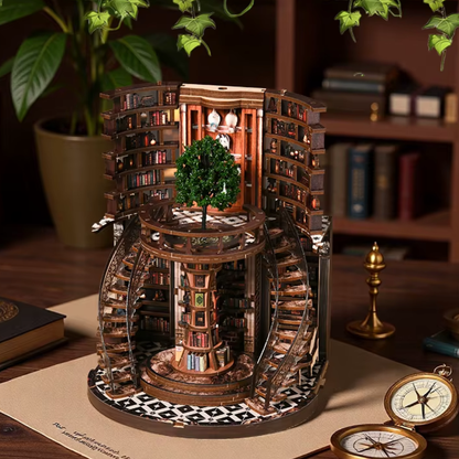 Spiral Staircase Library