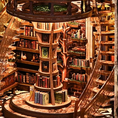 Spiral Staircase Library