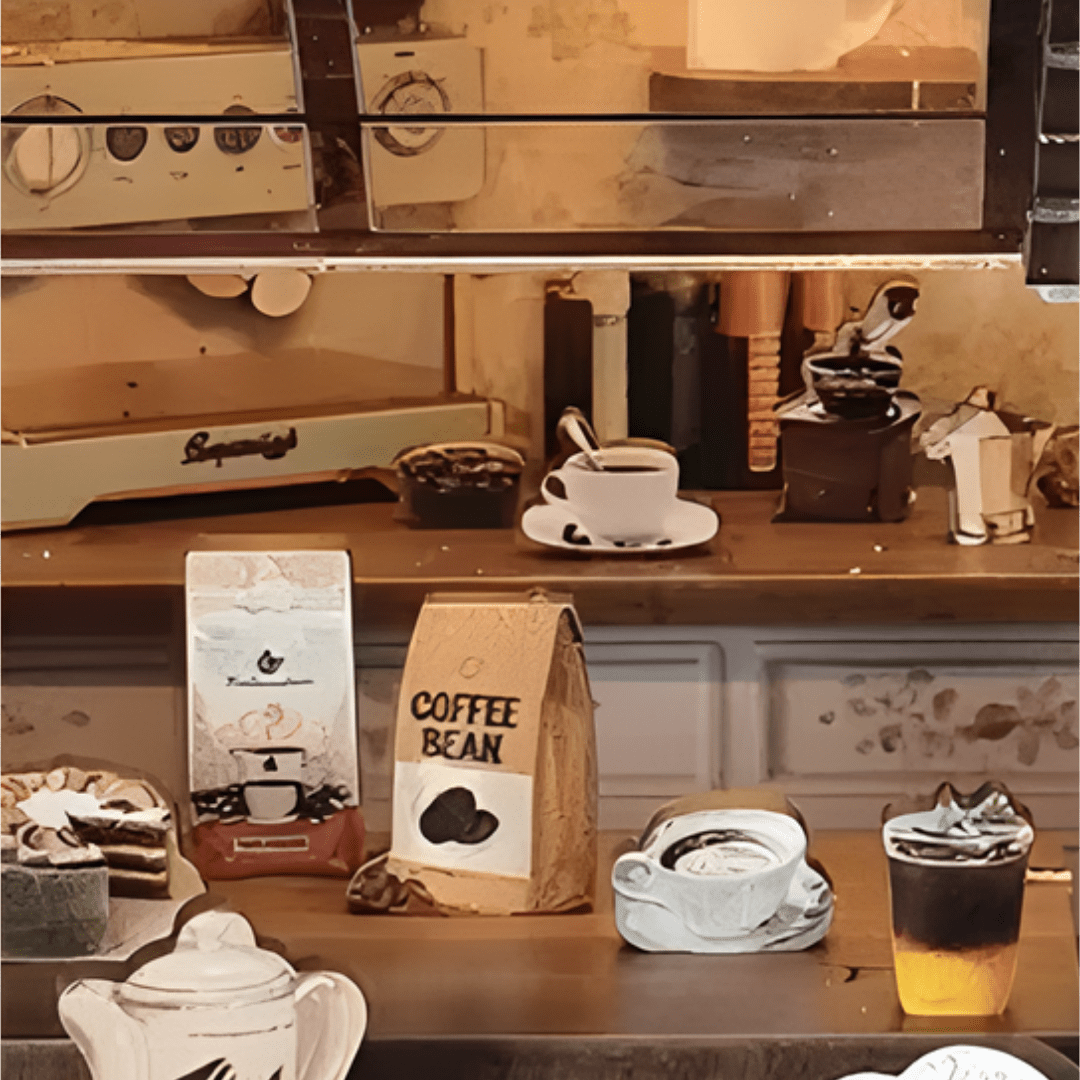 Mini Coffee Shop - OwlsNook