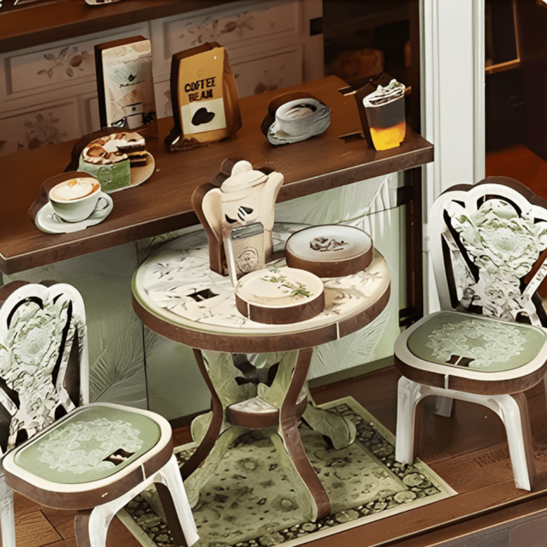 Mini Coffee Shop - OwlsNook