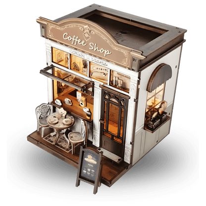 Mini Coffee Shop - OwlsNook