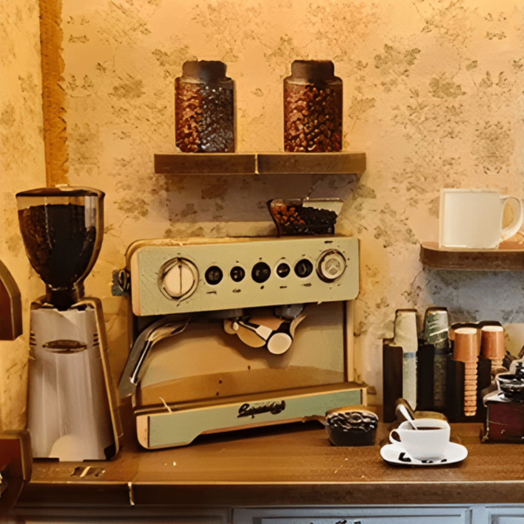 Mini Coffee Shop - OwlsNook